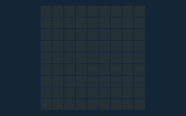 Minesweeper game board